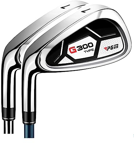 Left Handed Golf Club Iron, 7# Men Women Golf Iron with Stainless Steel Head R/S Carbon Shaft for Better Control (left hand steel rod,men)