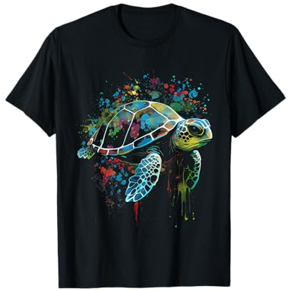 Schildkröte Panzer Safari Tier Lieblingstier Schildkröte T-Shirt