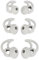 Soft Silicone Replacement Earbud Tips Earbud Covers for Bose, for Sport Earphones, 3 Pairs, S/M/L (Gray)