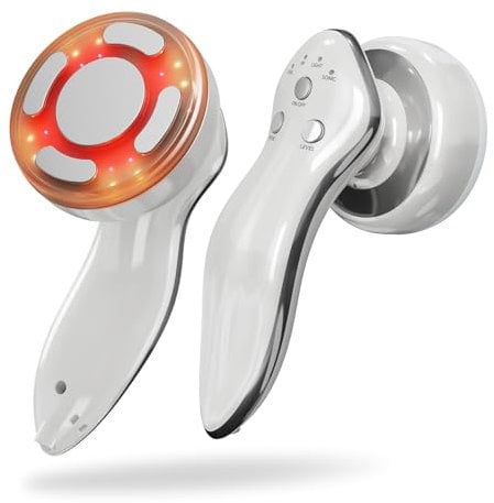 Tecey Masajeador Anticelulítico, Masajeador Celulitis Eléctrico Portátil , Radiofrecuencia Facial Corporal reductor para Masaje de Cintura, Abdomen, Glúteos, Brazos, Piernas y Espalda