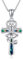 VENACOLY Ankh Halskette 925er Sterlingsilber Abalone Muschel Ägyptischer Anhänger Muttertag Schmuck für Damen Mütter