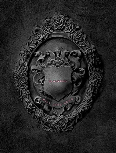 Blackpink: Kill This Love (schwarze Version) 2. Mini-Album CD + Fotobuch + Foto Zine + Poster + Akkordeon Songtext Buch + Fotokarten + Aufkleber Set