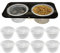 Plato de comida para reptiles, cuenco de agua para reptiles | Cuenco de agua del Rectil Creast Power | Fuente de alimentación con ahorro de espacio con accesorios para tanques para