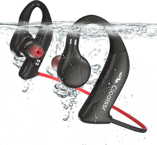 Clooissr Auriculares de natación 32G