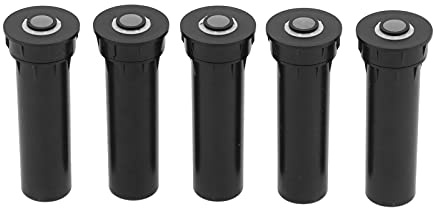 Tête d’arrosage enterrée à Filetage Femelle G1/2, 5 pièces, buse de pulvérisation télescopique pour l’Irrigation du Gazon avec levée Automatique et Fonction d’Auto-Nettoyage, pour