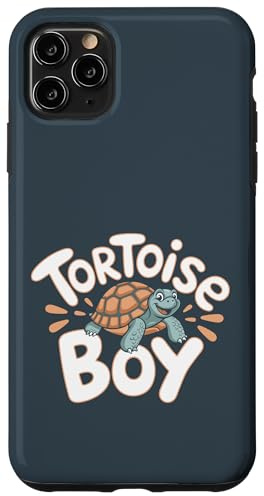Tortoise Boy | Childrens Product | Youth Kids Boys Tortoise Case for iPhone 11 Pro Max