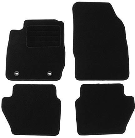 TEXER Textil Fußmatten Passend für Ford Fiesta VI Bj. 2008-2011 Basic