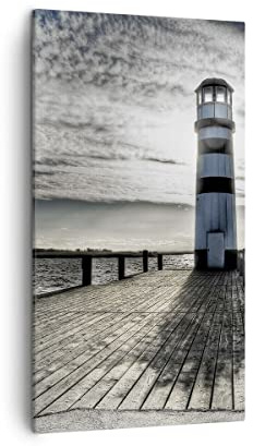 ARTTOR Leinwandbild 45x80 cm Wandbild Landschaften Maritim - 0330