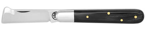 DUE BUOI COLTELLO DA INNESTO 203C - LAMA ACCIAIO CARBONIO BÖHLER K720