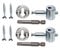 Stair Handrail to Newel Post Fixing Kit (Straight)