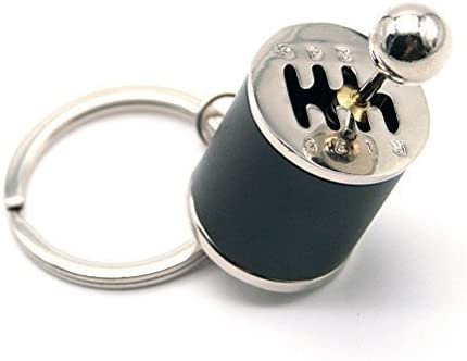 Porte-clés en forme de boîte de vitesses de voiture - Adaptation libre - Boîte cadeau en métal