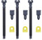 Adefol 3 Pezzi Regolatore della Catena Vite tenditore per Husqvarna 42 44 50 51 51EPA 55 55 Rancher 55 Rancher EPA Motosega.