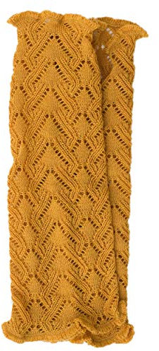 Invero, Merino Armstulpen Missy Uni, 100% Wolle (Honig)