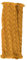 Invero, Merino Armstulpen Missy Uni, 100% Wolle (Honig)