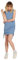 Volcom Damen Cinch U were Gone DRS Lssiges Kleid, Laguna Blue, X-Groß