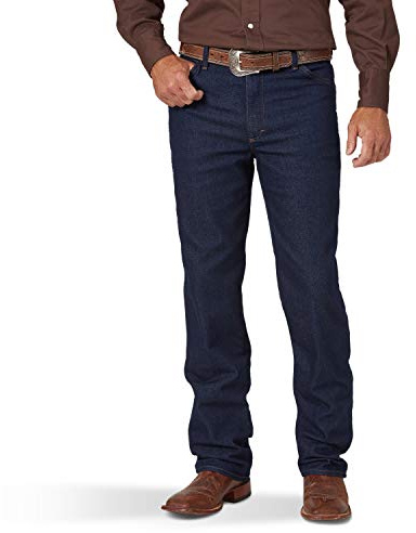 Wrangler Men's Cowboy Cut Active Flex Slim Fit Jean, Prewash, 35W x 34L