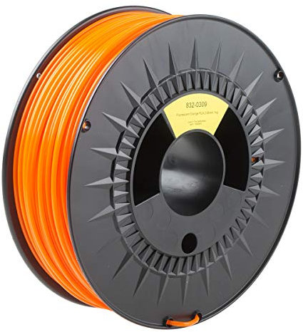 RS PRO PLA 3D-Drucker Filament zur Verwendung mit Gängige Desktop-3D-Drucker, Fluoreszentorange, 2.85mm, FDM, 1kg