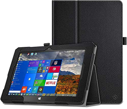 FINTIE Case for Fusion5 FWIN232 Plus S1 / FWIN232 PRO S1 Tablet [ONLY Windows 10] - Premium Smart Folio Case Stand Cover with Auto Wake/Sleep, Black