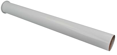 tecuro Tauchrohr 300 mm weiß RAL 9010 - für Siphon Geruchsverschluss