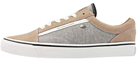 British Knights Herren Mack Sneaker, Beige Cognacfarben, 40 EU