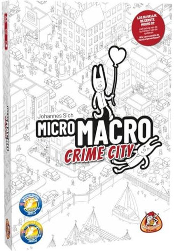 White Goblin Games Jouetprive Micro Macro: Crime City WGG2155