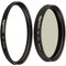 Amazon Basics UV-Sperrfilter - 67mm & Zirkularer Polarisationsfilter - 55mm