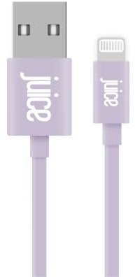 Juice Cavo Lightning per Apple iPhone da 2 m | iPhone 13, Max, Pro e Mini | iPhone12, Max, Pro e Mini | iPhone 11, Pro, X, Xr | iPhone 8, 7, 6, SE | iPad | Viola - ESCLUSIVA AMAZON