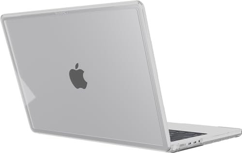 Tech21 Evo - Custodia rigida per MacBook Pro 14 (2021-2023), trasparente