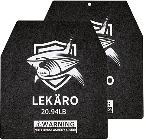 Par de platos de chaleco de peso 5.51 / 8.81 / 15.43 / 20 libras para chaleco pesado, entrenamiento de fuerza, entrenamiento pesado, fitness, correr (20 libras)