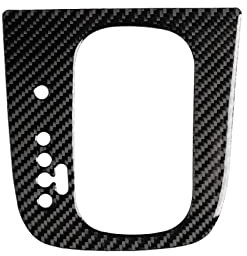 JORAsa Fit for Volkswagen Vw Golf 5 Golf 6 Scirocco Kohlefaser-Auto-Schalthebel-Aufkleber Automotive Interior Auto Trim Zubehör Guard Sticker Kits (Color : A)