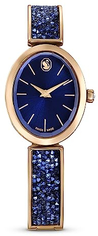 SWAROVSKI KSI Crystal Rock Oval Uhr, Swiss Made