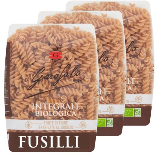 Garofalo Whole Wheat Organic Fusilli (500g) (Pack of 3)