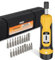 TAGVIT 1/4” Drive Torque Screwdriver Wrench, 10-70 in-lbs Torque Wrench Screwdriver Set with 20 S2 Bits and Case for Gunsmithing, Tools, Bike Repairing and Mounting