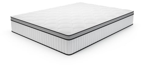 BedStory Matratze 140x200cm,Federkernmatratze H3 Höhe 20cm Taschenfederkernmatratze Mittelfeste Orthopädischem,Öko-Tex Zertifiziert, Matratze für Kinder und Erwachsene