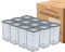 Parpalinam Vorratsdosen mit Deckel Luftdicht, 12er 1,44 L Vorratsbehälter Set, Aufbewahrungsbox Küchen Organizer, BPA frei, Küche Aufbewahrung & Organisation für Cornflakes Mehl Müsli