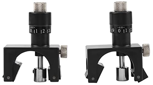 2 Stück Magnetische Hobelmesser-Einstellvorrichtung, Mikroverstellbarer Magnet für Perfekte Klingenausrichtung, Messerhöhen-Einstellwerkzeug mit Starken Magneten
