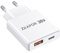 ZKAPOR 30W USB C Ladegerät, 2-Port Netzteil [USBC + USBA] Schnellladegerät, Ladegerät USBC für Phone 16/15/15 Pro/15 Pro Max/14/13, Samsung Galaxy S24 S23 Ultra S22, Tablet, MacBook Air, Pad Pro/Air