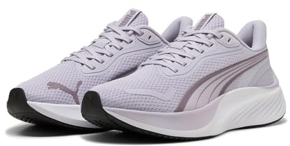 PUMA Unisex Pounce Lite Straßen-Laufschuh, Lilac Crush Plum Jam Weiß, 40.5 EU