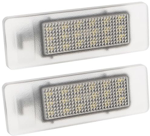 M MODECAR - Kompatibel mit Mercedes Sprinter 906, Viano W639, Vito/Mixto W639, VW Crafter LED-Kennzeichenbeleuchtung 2 Stk. Set für 6340A5,