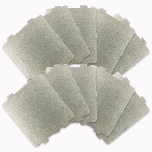 10 Pcs Microwave Waveguide Cover Replacement, Mica Sheet Shield for Oven, Microwave Oven Accessories for Home Kitchen Appliances