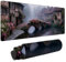 Mouse Pad Landscape Gaming Mouse Mat 1500x800x3mm Large Desk Pad, Waterproof Mousepad Small Town, with Rubber Base, Improved Precision and Speed for keyboard and Mousemat, for PC, Laptop, Office N-60
