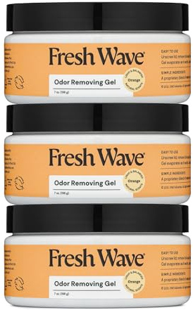 Fresh Wave Orange Odor Eliminator Gel 3-Pk 7 oz - Air Freshener for Home