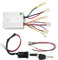 12 V 500W Pinselmotor Controller Elektromotorrad -Motorrad -Controller mit Schloss- und Ladeanschluss -Aluminiumlegierungschale für Elektrofahrräder Dreirad- und Motorräder