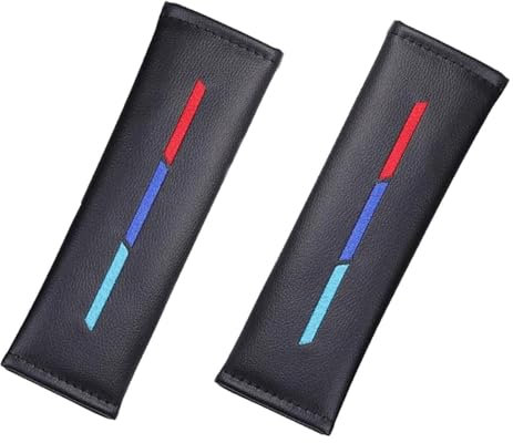 2 Stück Gurtpolster Auto für BMW 1 Series F40 118i 118d 2020-2023, Weich Bequem Rutschfest Atmungsaktiv Autogurt Polster Gurtschoner Interieur Zubehör