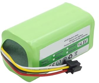 14.8V 3500mAh Li-ion Battery，Compatible For Samsung，BP14426E 4INR19/66，Compatible For Midea，i5/i5 Extra/i5 Young/i9 EYE/M3 Lite/K30 Robot Vacuum Cleaner(1pcs 2600mAh)