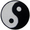 Yin Yang Taoism Besticktes Eisen Auf Nähen Auf Flecken