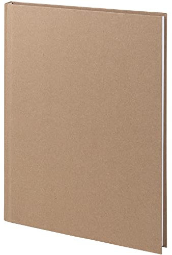 Rössler Papier 1878452622 - S.O.H.O. Notizbuch DIN A4, 192 Seiten gebunden, Kraft, 1 Stück