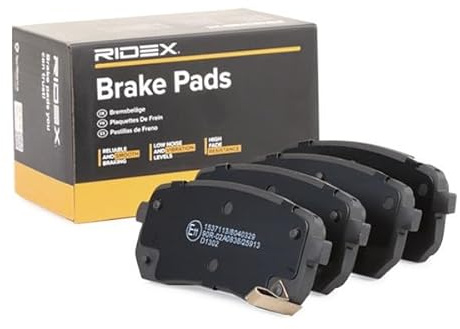 RIDEX 402B0667 Bremsbelagsatz Bremsbeläge Hinten Kompatibel mit KIA SORENTO III