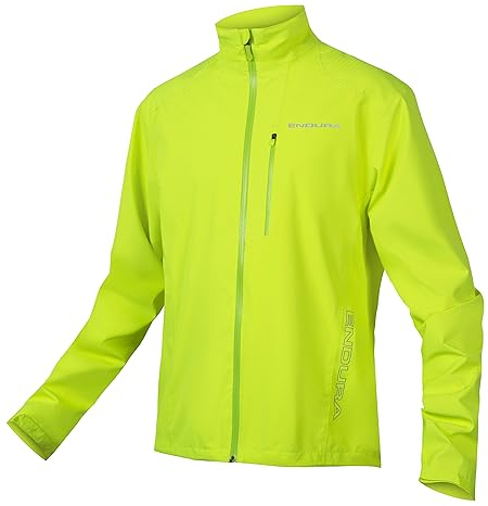 Endura Hummvee Waterproof Fahrradjacken für Herren, Neon-Gelb, M