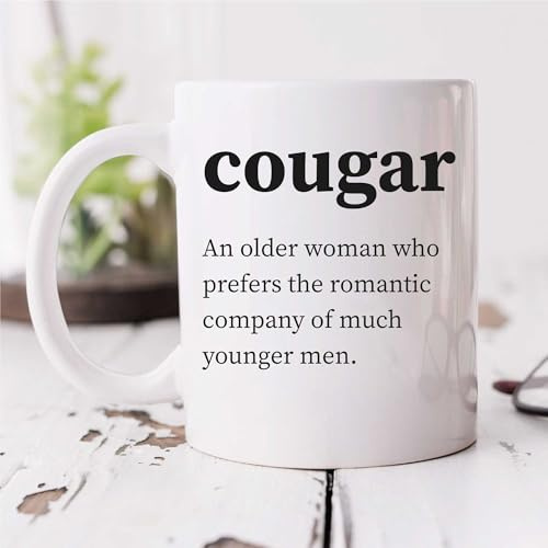60 Second Makeover Limited Cougar Definition Mug Urban Dictionary Daughter Friend Son Birthday Christmas